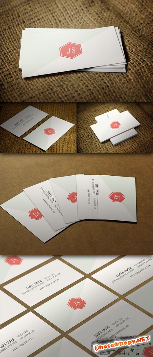 CreativeMarket - Clean Vintage Style Business Card
