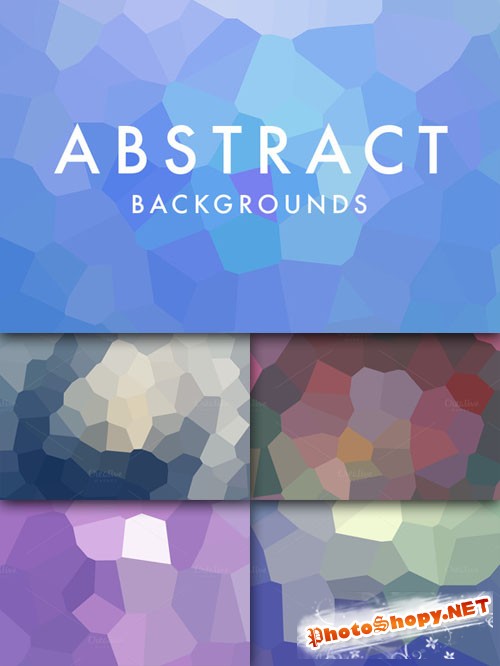 CreativeMarket - 5 Abstract Backgrounds 26445