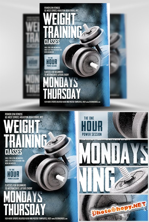 Flyer Template - Weight Training