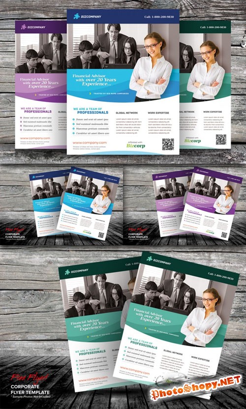 Business Corporate Flyer Photoshop Template