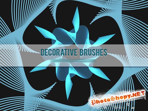 Decorative Fractal Photoshop Brushes Vol. 1