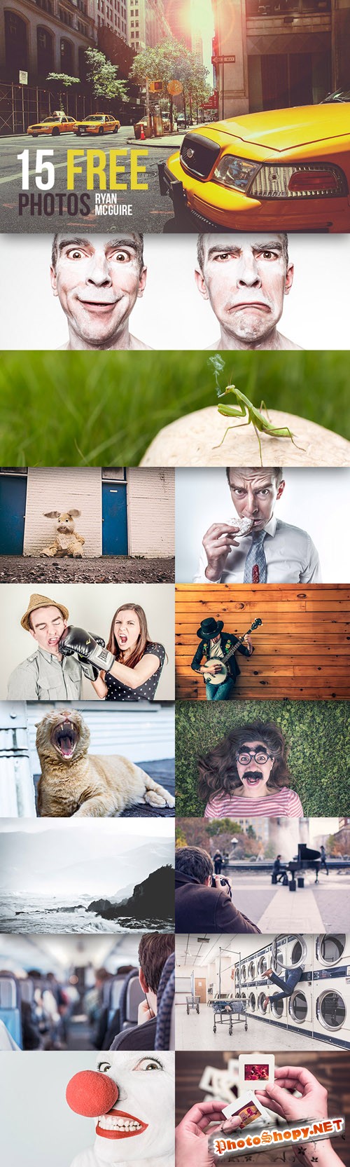 People, Places and Things High-Resolution Photos Bundle