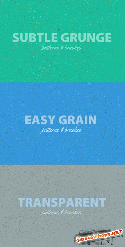 Easy Grain Photoshop Brushes