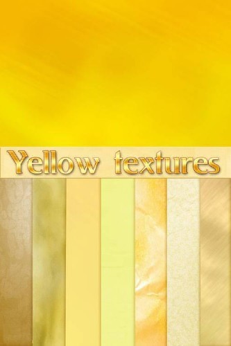 Коллекция желтых фонов