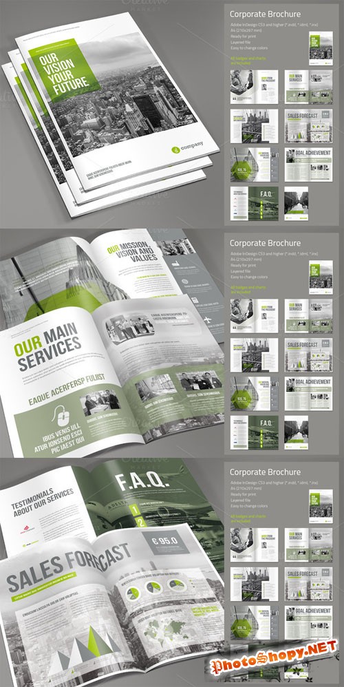 CreativeMarket - Corporate Brochure
