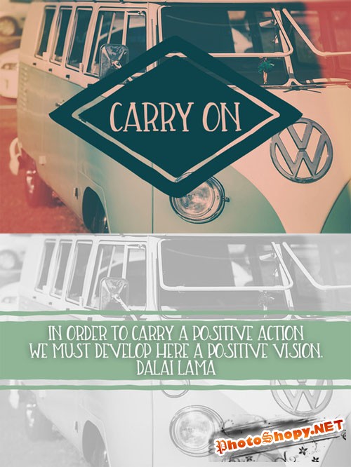 CreativeMarket - Carry On Font
