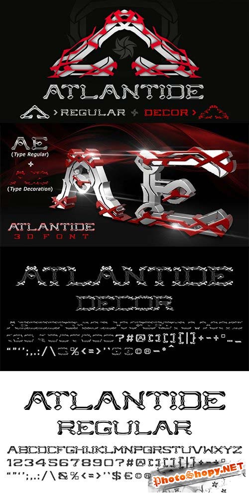 Atlantide Font Family