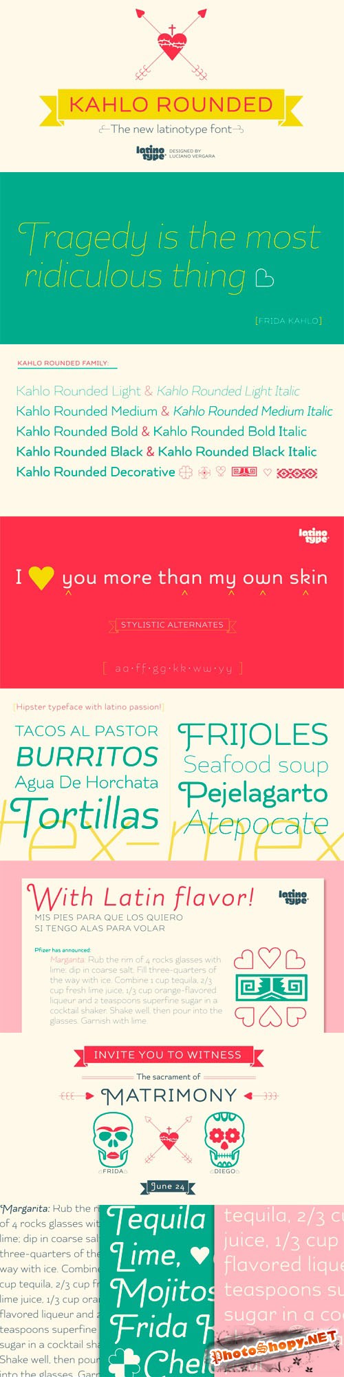 Kahlo Rounded Font Family