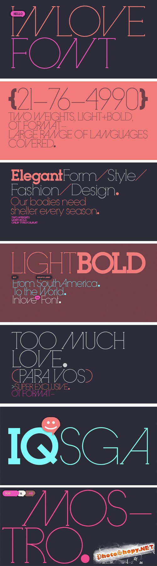 Inlove Font Family