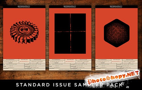 10 Standard Issue Vector Textures Pack