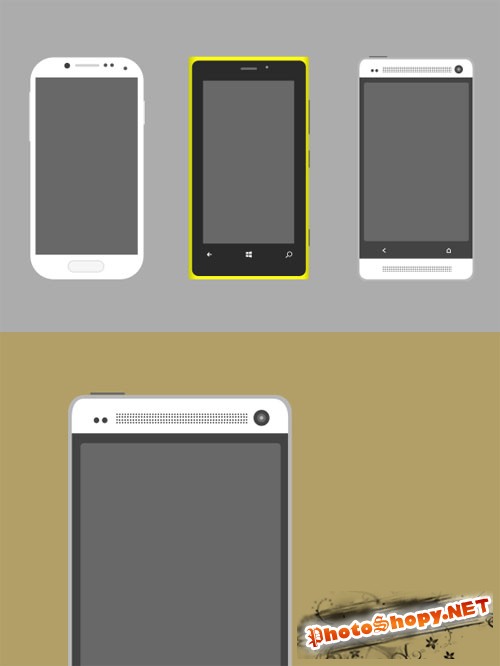 Smartphone Mockup Pack - Creativemarket 87682