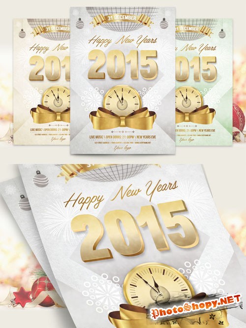 2015 Flyer Template - Creativemarket 102017