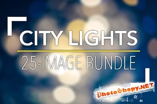 City Lights Bokeh Bundle - CreativeMarket  84638