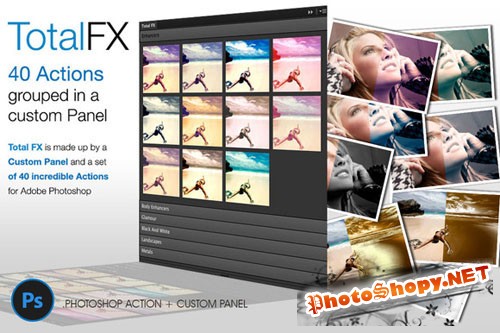 Total FX - 40 Photographic Actions - Creativemarket 93333