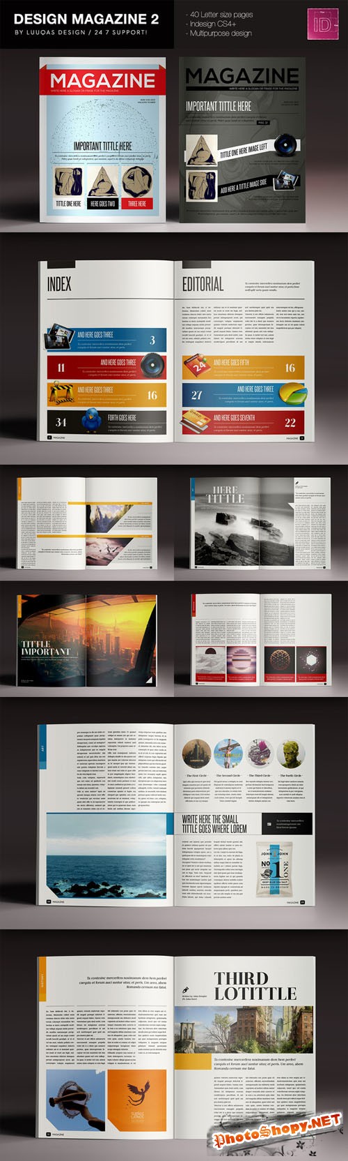 Design Magazine 2 - Creativemarket 123617