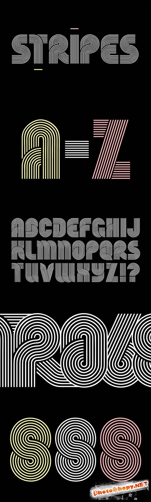 Stripes Typeface
