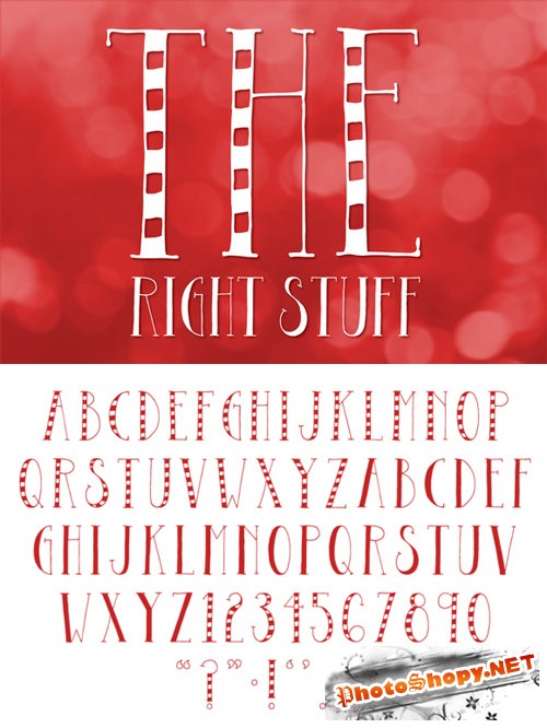 The Right Stuff Mini Font TTF
