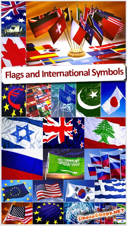 Флаги независимых государств - Коллекция растровых изображений