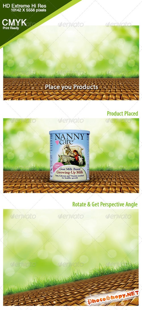 Mat Floor for Product Placement PSD