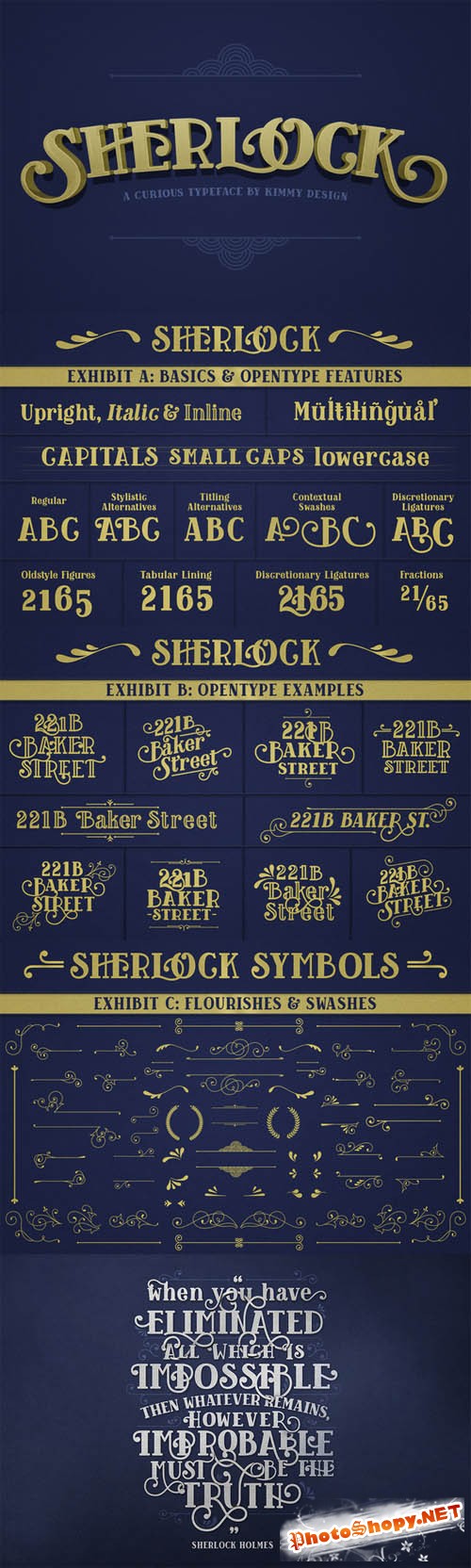 Sherlock Pro Font
