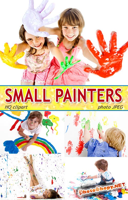 Маленькие рисователи умеют рисовать руками - художества (photo)