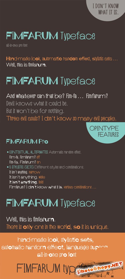 Fimfarum Pro Font - Creativemarket 14095