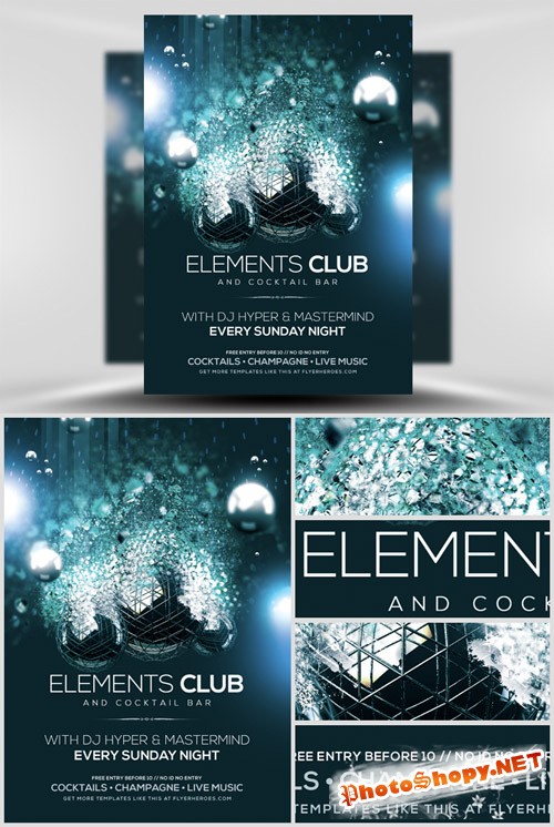 Elements Flyer Template
