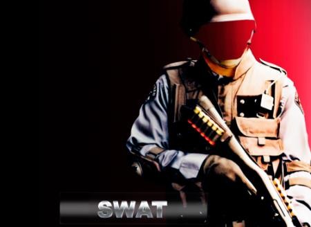 Шаблон для фотошопа - Американский swat