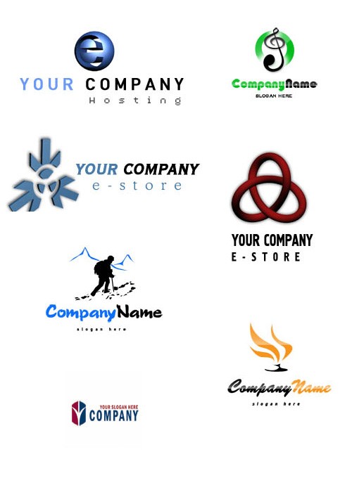 Двести логотипов для компаний и фирм