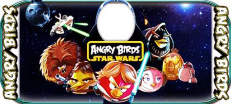 Наклейка на кружку - Angry-Birds