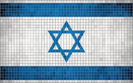 Mosaic Flag - 24 Vector