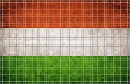 Mosaic Flag - 24 Vector