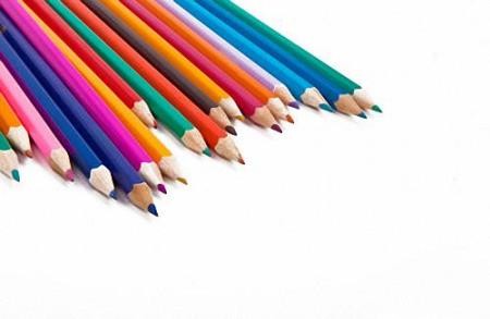 Png для дизайна - Цветные и простые карандаши