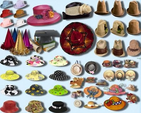 Png картинки - Шляпы и шляпки