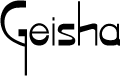 Шрифты - Geisha