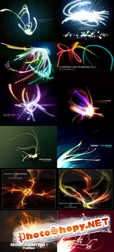 Abstract  Fractal Brushes Vol.01