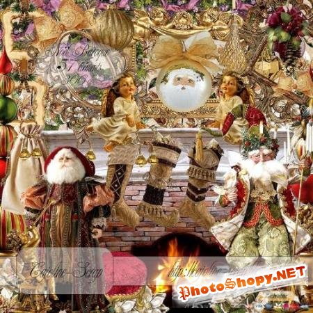 Скрап-набор – Baroque Christmas / Рождество барокко