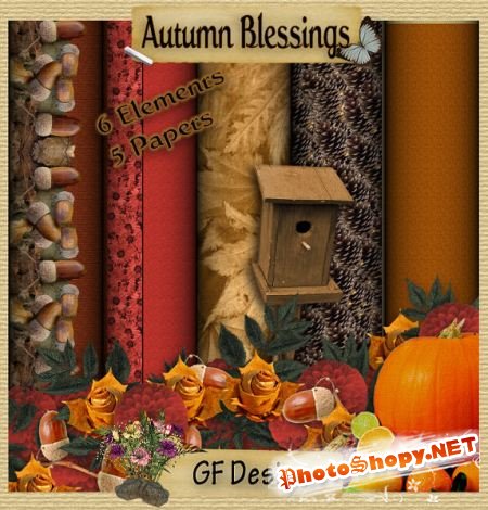 Скрап-набор – Autumn Blessings