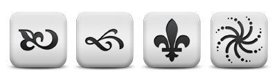 matte-white-square-icon-symbols-shapes