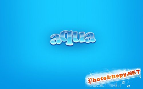 Создаем Aqua-обои  в Photoshop