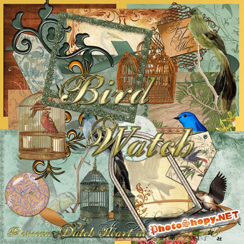 Scrap-set - Bird Watch