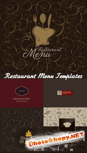 Restaurant Menu Templates - Stock Vectors