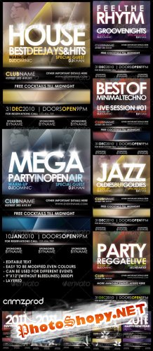 GraphicRiver Club Party Poster