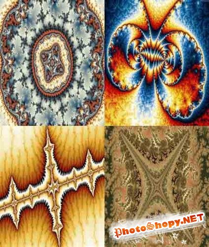Collection fractal backgrounds