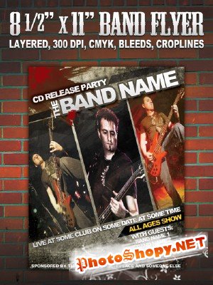 Band - GraphicRiver Print Templates