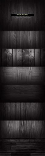 8 Tileable Dark Wood Textures