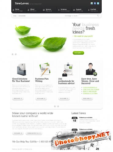 City Business Free Website Template