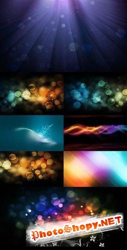 Varicoloured abstract backgrounds