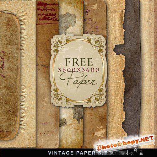 Textures - Old Vintage Backgrounds #28