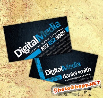 Digital Media Business Card – GraphicRiver